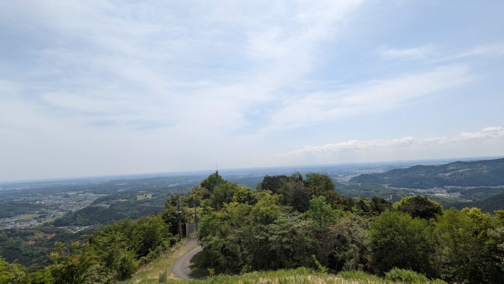 弓立山山頂
