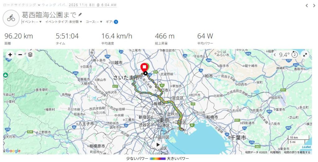 葛西臨海公園　2025年11月08日