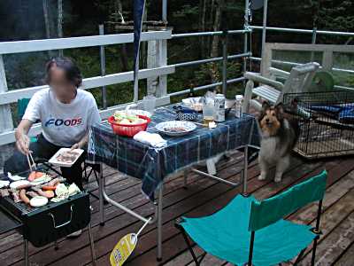 楽しい夕食です